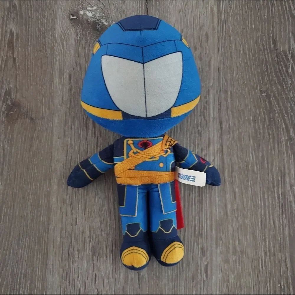 G.I. Joe Cobra Commander Plush Figure Stuffed Animal Doll 10"